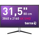 Wortmann AG TERRA 3290W LED display 80 cm (31.5") 3840 x 2160 px 4K Ultra HD Czarny