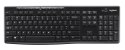 Logitech Wireless Keyboard K270 klawiatura RF Wireless QWERTZ Niemiecki Czarny