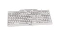 Klawiatura CHERRY KC 1000 SC JK-A0100EU-0 Biuro USB QWERTY US English Szary