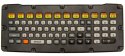 Zebra KYBD-QW-VC-01 klawiatura do urządzeń mobilnych QWERTY Angielski Czarny