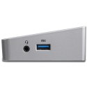 StarTech.com DK30CH2DEPUE stacja dokująca Przewodowa USB 3.2 Gen 1 (3.1 Gen 1) Type-C Czarny, Srebrny