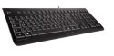 CHERRY KC 1000 klawiatura Uniwersalne USB AZERTY Belgijski Czarny