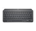 Logitech Mx Keys Mini For Business klawiatura Biuro RF Wireless + Bluetooth QWERTZ Niemiecki Grafitowy