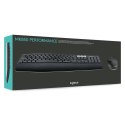 Logitech MK850 Performance klawiatura Dołączona myszka Uniwersalne RF Wireless + Bluetooth QWERTZ Niemiecki Czarny