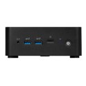 MSI Cubi NUC 1M-003EU i3-100U 8GB SSD512GB Intel UHD Graphics AX211 WiFi 6E Windows 11 Pro Black