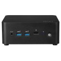 MSI Cubi NUC 1M-003EU i3-100U 8GB SSD512GB Intel UHD Graphics AX211 WiFi 6E Windows 11 Pro Black