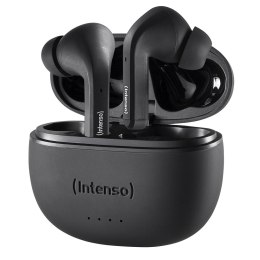 Intenso Black Buds T300A Słuchawki True Wireless Stereo (TWS) Douszny Połączenia/Muzyka/Sport/Codzienność USB Type-C Bluetooth C