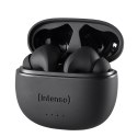 Intenso Black Buds T300A Słuchawki True Wireless Stereo (TWS) Douszny Połączenia/Muzyka/Sport/Codzienność USB Type-C Bluetooth C