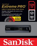 SANDISK EXTREME PRO 128GB 420/380MB/s USB 3.1