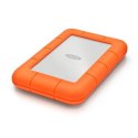 LaCie Rugged Mini zewnętrzny dysk twarde 1 TB 5400 RPM 2.5" Micro-USB B 3.2 Gen 1 (3.1 Gen 1) Pomarańczowy, Srebrny