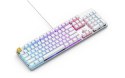 Glorious PC Gaming Race GMMK klawiatura USB QWERTY Amerykański międzynarodowy Srebrny, Biały