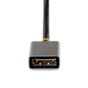 StarTech.com 128-HDMI-DISPLAYPORT adapter kablowy 0,3 m HDMI Typu A (Standard) Czarny, Szary