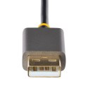 StarTech.com 128-HDMI-DISPLAYPORT adapter kablowy 0,3 m HDMI Typu A (Standard) Czarny, Szary