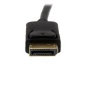 StarTech.com DP2VGAMM15B adapter kablowy 4,6 m DisplayPort VGA (D-Sub) Czarny