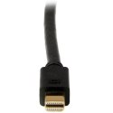 StarTech.com MDP2DVIMM10B adapter kablowy 3 m mini DisplayPort DVI-D Czarny