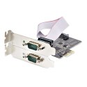 StarTech.com 2S232422485-PC-CARD adapter Wewnętrzny Seryjny