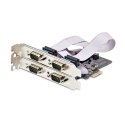 StarTech.com PS74ADF-SERIAL-CARD adapter Wewnętrzny Seryjny