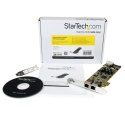 StarTech.com ST2000PEXPSE karta sieciowa Wewnętrzny Ethernet 2000 Mbit/s