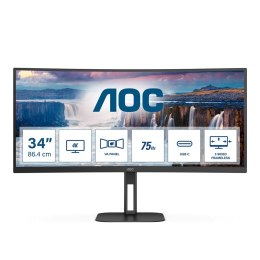 AOC V5 CU34V5C/BK LED display 86,4 cm (34