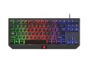 Klawiatura membranowa NATEC Fury Hurricane TKL NFU-1238 (USB 2.0; (US); kolor czarny)