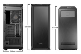 Obudowa BE QUIET! DARK BASE PRO 900 BGW15 (ATX, Extended ATX, Mini ATX, Mini ITX, XL-ATX; kolor czarny)