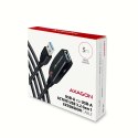 Axagon ADR-305 USB 3.2 Gen 1 A-M -> A-F active extension/repeater cable 5m - Kabel - Digital/Daten kabel USB USB 3.2 Gen 1 (3.1 