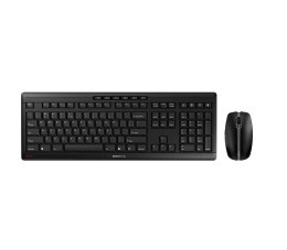 CHERRY Stream Desktop klawiatura Dołączona myszka Biuro RF Wireless QWERTY US English Czarny