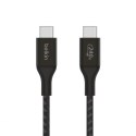 Belkin CAB015bt2MBK kabel USB 2 m USB 2.0 USB C Czarny