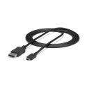 StarTech.com CDP2DPMM6B adapter kablowy 1,8 m DisplayPort USB Type-C Czarny