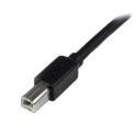 StarTech.com USB2HAB65AC kabel USB USB 2.0 20 m USB A USB B Czarny