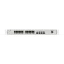 REYEE SWITCH ZARZĄDZALNY 24 PORTY 1GBIT + 4 PORTY UPLINK SFP+ 10GBIT | 24 PORTY POE+ (370W MAX) | L2 | RACK