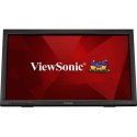 Viewsonic TD2423 monitor komputerowy 59,9 cm (23.6") 1920 x 1080 px Full HD LED Ekran dotykowy Przeznaczony dla wielu użytkownik