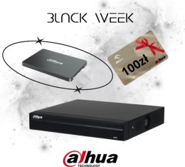 Zestaw Rejestrator IP Dahua NVR4104HS-P-4KS3 + Gratis