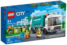 LEGO CITY 60386 CIĘŻARÓWKA RECYKLINGOWA