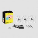 CORSAIR Fan SP120 RGB ELITE 120mm 3-Pack White