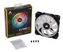 Corsair Fan LL140 RGBLED PWM Single Pack