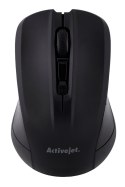 Activejet AMY-304W Mysz bezprzewodowa USB zasilanie baterią 1x 1,5V AA