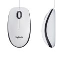 Mysz Logitech M100 910-005004 (optyczna; 1000 DPI; kolor biały)