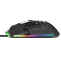 Mysz komputerowa Patriot Memory Viper V570 RGB PV570LUXWAK (laserowa; 12000 DPI; kolor czarny