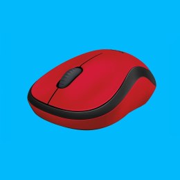 Mysz Logitech M220 910-004880 (optyczna; 1000 DPI; kolor czerwony)