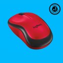 Mysz Logitech M220 910-004880 (optyczna; 1000 DPI; kolor czerwony)