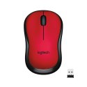 Mysz Logitech M220 910-004880 (optyczna; 1000 DPI; kolor czerwony)