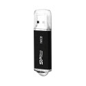 Pendrive Silicon Power Ultima II M01 16GB USB 2.0 kolor czarny ALU (SP016GBUF2M01V1K)