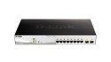 Switch D-Link DGS-1210-10MP/E (8x 10/100/1000Mbps)