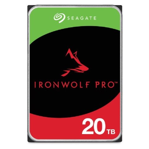 Dysk HDD Seagate IronWolf Pro (20 TB; 256MB; 3.5"; SATA)