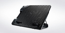 Podstawka chłodząca pod laptop Cooler Master Notepal Ergostand III R9-NBS-E32K-GP (17.x cala; 1 wentylator; HUB)