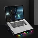 VAKOSS PODSTAWA CHŁODZĄCA POD NOTEBOOK RGB, REGULACJA PRĘDKOŚCI LF-5846