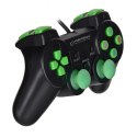 Gamepad kontroler Esperanza TROOPER EGG107G (PC, PS3; kolor czarno-zielony)