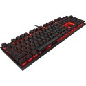 Klawiatura Corsair K60 PRO Red LED CHERRY MV Black