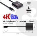 Adapter Club 3D CAC-2170 MiniDisplayPort™ 1.2 to HDMI™ 2.0 4K60Hz UHD Active Adapter